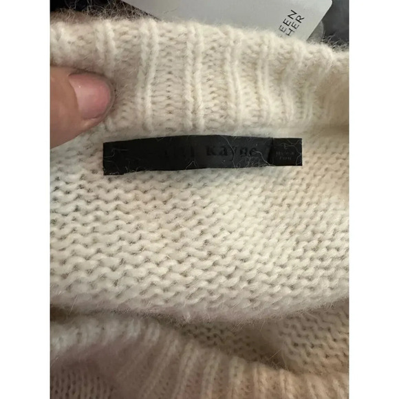 Jenni Kayne Natural alpaca wool Classic Sweater Size Large - Picture 6 of 13